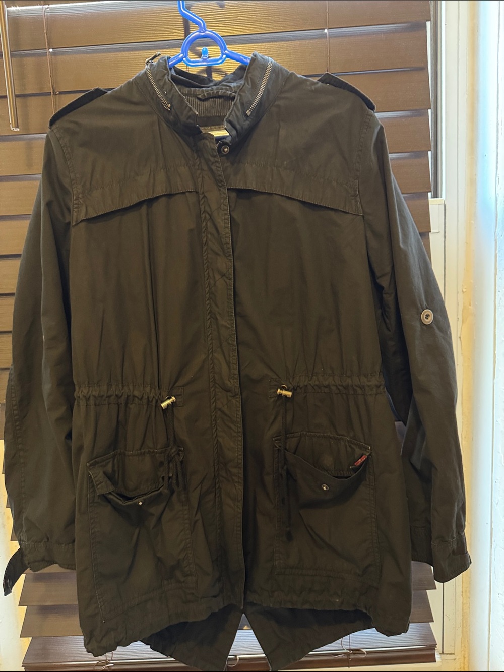Levi's Women's Black Utility Anorak Jacket